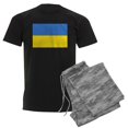 thumbnail image 1 of CafePress - Ukraine Flag Pajamas - Men's Dark Loose Fit Cotton Pajama Set, 1 of 7