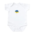 thumbnail image 1 of CafePress - Ukraine Flag Sunflower Vintage Ukrainian Body Suit - Baby Light Bodysuit, Size Newborn - 24 Months, 1 of 4