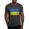 thumbnail image 1 of CafePress - Ukraine Flag T Shirt - Men's Classic Graphic Cotton T-Shirt, 1 of 4