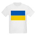 thumbnail image 1 of CafePress - Ukraine Flag T Shirt - Light T-Shirt Kids XS-XL, 1 of 4