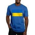 thumbnail image 1 of CafePress - Ukraine Flag T Shirt - Men's Fitted T-Shirt, 1 of 4