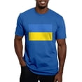 thumbnail image 1 of CafePress - Ukraine Flag T Shirt - Men's Fitted T-Shirt, 1 of 4
