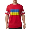 thumbnail image 1 of CafePress - Ukraine Flag T Shirt - Mens Football Shirt, 1 of 4