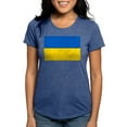 thumbnail image 1 of CafePress - Flag Of Ukraine T Shirt - Womens Tri-blend T-Shirt, 1 of 4
