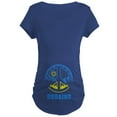 thumbnail image 1 of CafePress - Ukraine Flag Ukrainian Pride Pea Maternity T Shirt - Maternity Dark T-Shirt, 1 of 3
