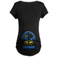 thumbnail image 1 of CafePress - Ukraine Flag Ukrainian Pride Pea Maternity T Shirt - Maternity Dark T-Shirt, 1 of 3
