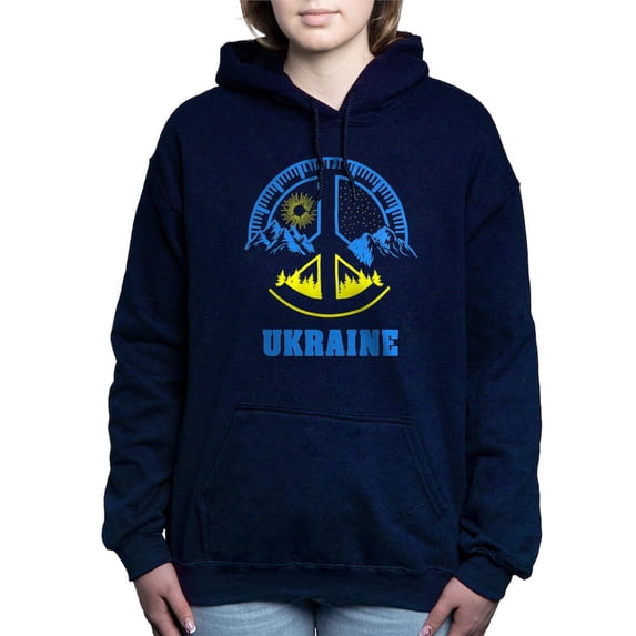 CafePress - Ukraine Flag Ukrainian Pride Peace Symb Sweatshirt - Pullover Hoodie, Classic & Comfortable Hooded Sweatshirt