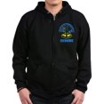 thumbnail image 1 of CafePress - Ukraine Flag Ukrainian Pride Peace Symb Sweatshirt - Zip Hoodie, Classic Hooded Sweatshirt with Metal Zipper, 1 of 4