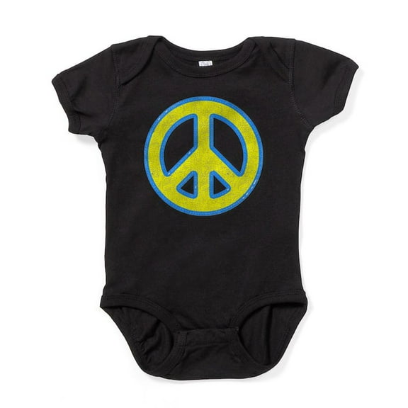 CafePress - Ukraine Flag Ukrainian Pride Peace Symbo Body Suit - Cute Infant Bodysuit Baby Romper - Size Newborn - 24 Months
