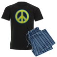 thumbnail image 1 of CafePress - Ukraine Flag Ukrainian Pride Peace Symbol Pajamas - Men's Dark Loose Fit Cotton Pajama Set, 1 of 7