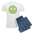 thumbnail image 1 of CafePress - Ukraine Flag Ukrainian Pride Peace Symbol Pajamas - Men's Light Loose Fit Cotton Pajama Set, 1 of 7