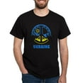 thumbnail image 1 of CafePress - Ukraine Flag Ukrainian Pride Peace Symbol T Shirt - Men's Classic Graphic Cotton T-Shirt, 1 of 4