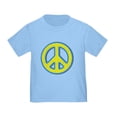 thumbnail image 1 of CafePress - Ukraine Flag Ukrainian Pride Peace Symbol T Shirt - Cute Toddler T-Shirt, 100% Cotton, 1 of 4