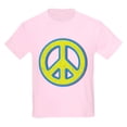 thumbnail image 1 of CafePress - Ukraine Flag Ukrainian Pride Peace Symbol T Shirt - Light T-Shirt Kids XS-XL, 1 of 4