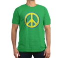 thumbnail image 1 of CafePress - Ukraine Flag Ukrainian Pride Peace Symbol T Shirt - Men's Fitted T-Shirt, 1 of 1