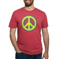 thumbnail image 1 of CafePress - Ukraine Flag Ukrainian Pride Peace Symbol T Shirt - Mens Tri-blend T-Shirt, 1 of 4