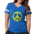 thumbnail image 1 of CafePress - Ukraine Flag Ukrainian Pride Peace Symbol T Shirt - Womens Football Shirt, 1 of 4