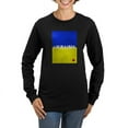 thumbnail image 1 of CafePress - Ukraine Heart Long Sleeve T Shirt - Women's Long Sleeve Graphic Tee Casual Fit, 1 of 4