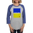 thumbnail image 1 of CafePress - Ukraine Heart Long Sleeve T Shirt - Womens Baseball Tee, 1 of 4