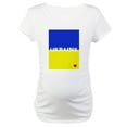 thumbnail image 1 of CafePress - Ukraine Heart Maternity T Shirt - Cotton Maternity T-shirt, Cute & Funny Pregnancy Tee, 1 of 4