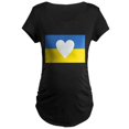 thumbnail image 1 of CafePress - Ukraine Heart Maternity T Shirt - Maternity Dark T-Shirt, 1 of 3