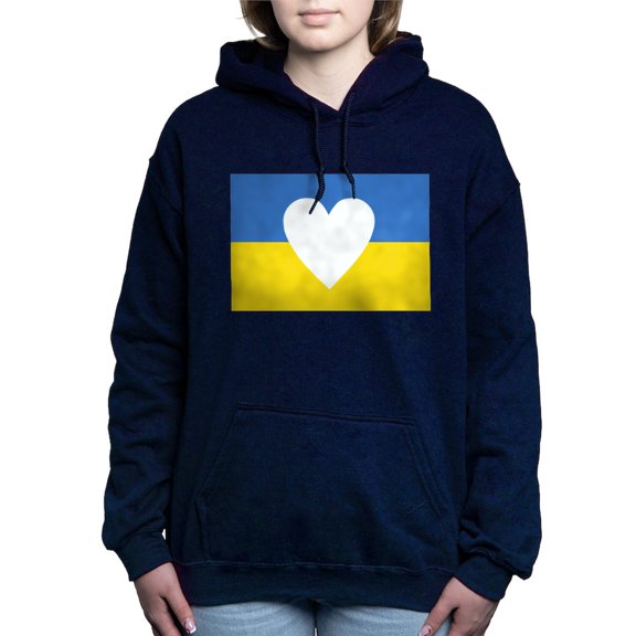 CafePress - Ukraine Heart Sweatshirt - Pullover Hoodie, Classic & Comfortable Hooded Sweatshirt