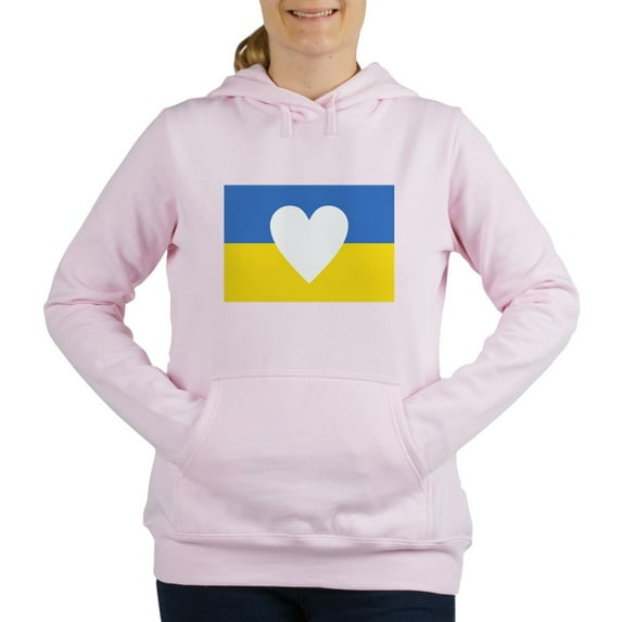 CafePress - Ukraine Heart Sweatshirt - Women's Hooded Sweatshirt