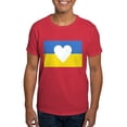 thumbnail image 1 of CafePress - Ukraine Heart T Shirt - Men's Classic Graphic Cotton T-Shirt, 1 of 4