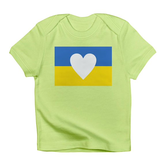 CafePress - Ukraine Heart T Shirt - Infant T-Shirt