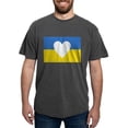 thumbnail image 1 of CafePress - Ukraine Heart T Shirt - Mens Comfort Colors Shirt, 1 of 5