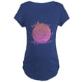 thumbnail image 1 of CafePress - Ukraine Kiev Flag Coat Of Arms H Maternity T Shirt - Maternity Dark T-Shirt, 1 of 3