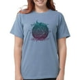 thumbnail image 1 of CafePress - Ukraine Kiev Flag Coat Of Arms Home East G T Shirt - Womens Comfort Colors® Shirt, 1 of 4