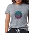 thumbnail image 1 of CafePress - Ukraine Kiev Flag Coat Of Arms Home East G T Shirt - Womens Tri-blend T-Shirt, 1 of 1