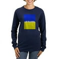 thumbnail image 1 of CafePress - Ukraine Long Sleeve T Shirt - Women's Long Sleeve Graphic Tee Casual Fit, 1 of 4