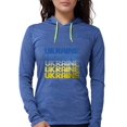 thumbnail image 1 of CafePress - Ukraine Long Sleeve T Shirt - Womens Hooded Shirt, 1 of 1