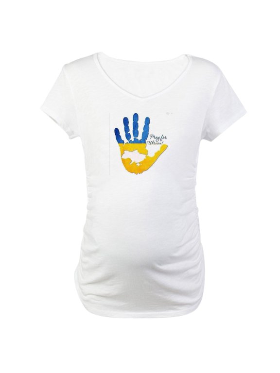 - Ukraine Maternity T Shirt - Cotton Maternity T-shirt, Cute & Funny Pregnancy Tee