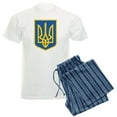 thumbnail image 1 of CafePress - Ukraine Men's Light Pajamas - Men's Light Loose Fit Cotton Pajama Set, 1 of 7
