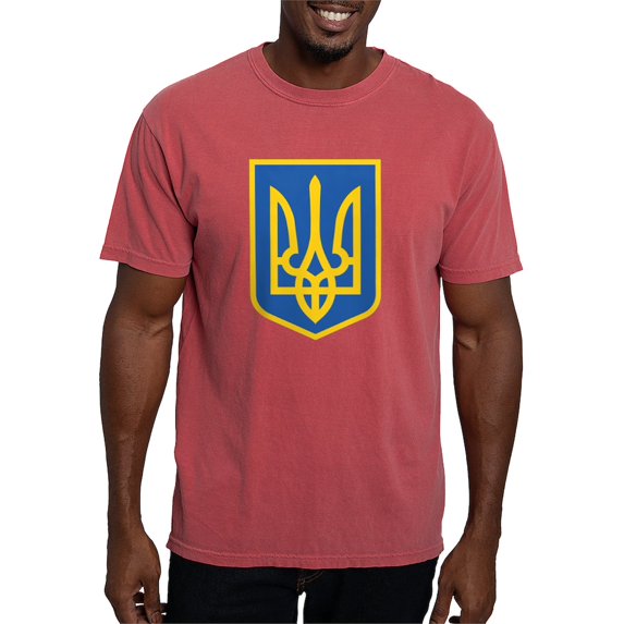 CafePress - Ukraine Mens Comfort Colorsâ® Shirt - Mens Comfort Colors Shirt