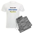 thumbnail image 1 of CafePress - Ukraine Pajamas - Men's Light Loose Fit Cotton Pajama Set, 1 of 7