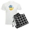 thumbnail image 1 of CafePress - Ukraine Pajamas - Men's Light Loose Fit Cotton Pajama Set, 1 of 7