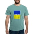 thumbnail image 1 of CafePress - Ukraine Paws T Shirt - Mens Comfort Colors Shirt, 1 of 5