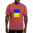 thumbnail image 1 of CafePress - Ukraine Paws T Shirt - Mens Comfort Colors Shirt, 1 of 5