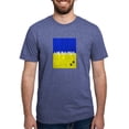 thumbnail image 1 of CafePress - Ukraine Paws T Shirt - Mens Tri-blend T-Shirt, 1 of 4