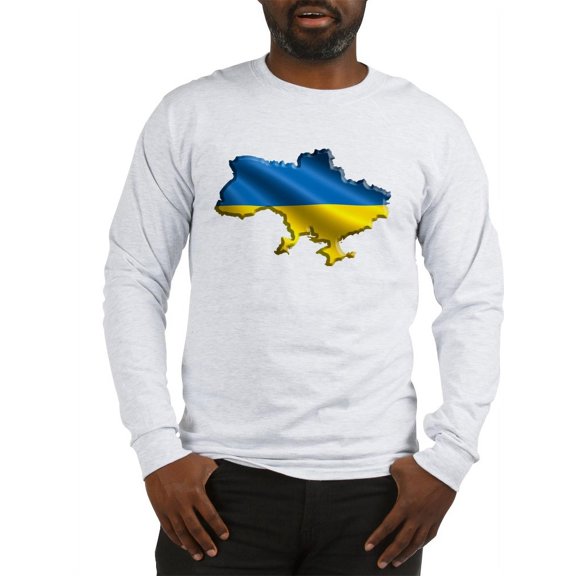 CafePress - Ukraine Pride Love Ukrainian F Long Sleeve T Shirt - Unisex Cotton Long Sleeve T-Shirt