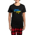 thumbnail image 1 of CafePress - Ukraine Pride Love Ukrainian Flag Pajamas - Women's Short Sleeve Print T-Shirt and Pants Dark Cotton Pajama Set, 1 of 7