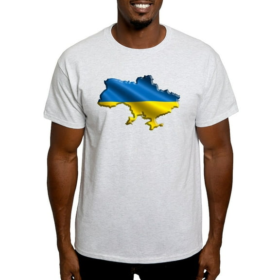 CafePress - Ukraine Pride Love Ukrainian Flag T Shirt - Men's Classic Graphic T-Shirt