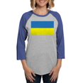thumbnail image 1 of CafePress - Ukraine S Women's Baseball T Shirt - Womens Baseball Tee, 1 of 4