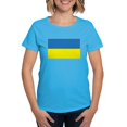 thumbnail image 1 of CafePress - Ukraine S Women's Value T Shirt - Women's Traditional Fit Dark T-Shirt, 1 of 4