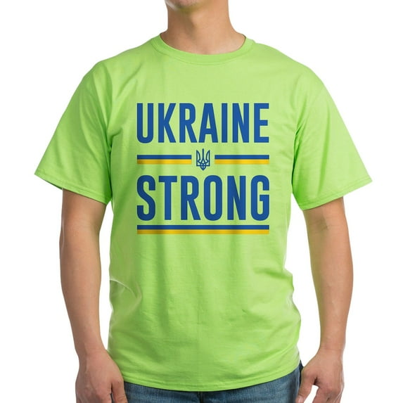 CafePress - Ukraine Strong Light T Shirt - Light T-Shirt - CP