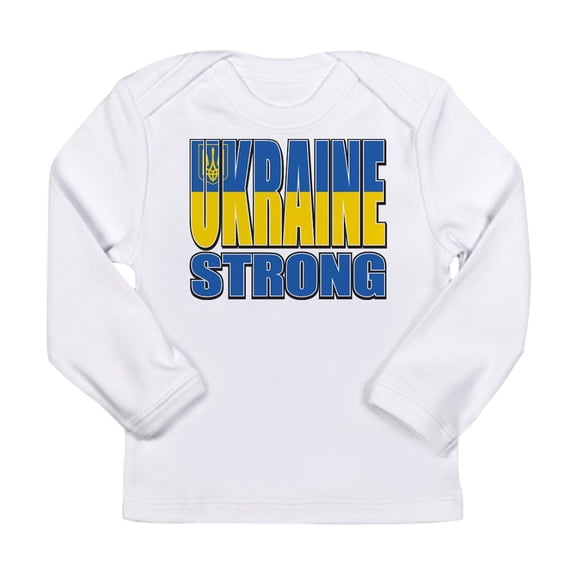 CafePress - Ukraine Strong Long Sleeve Infant T Shirt - Long Sleeve Infant T-Shirt